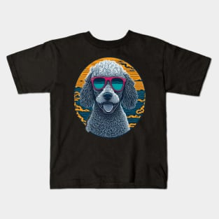 Summer Shirt Havanese Poodle Cool Dog Sunglasses Kids T-Shirt